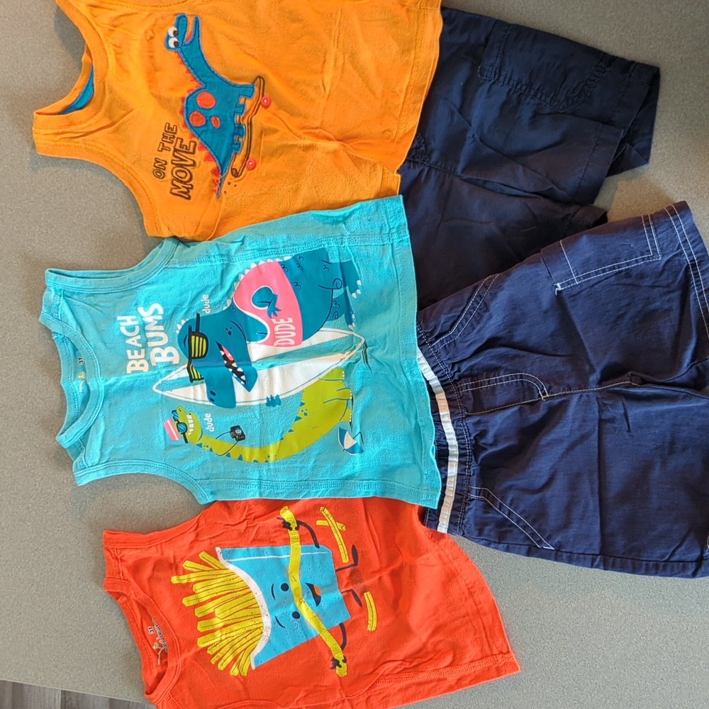 Lot of boys 3t summer clothes